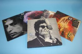 Four Bob Dylan albums