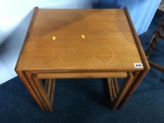 A G Plan teak nest of tables