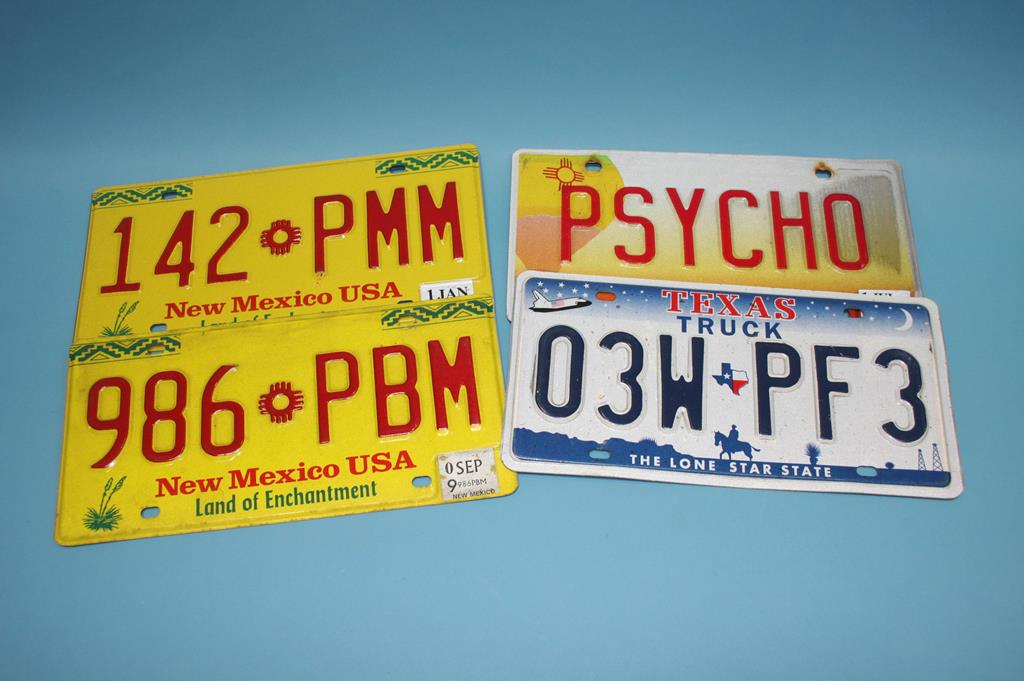 Collection of American number plates - Bild 2 aus 2