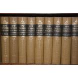 Ten volumes of 'New Universal Encyclopaedia' and 8 volumes relating to Winston Churchill