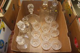 Box of glassware