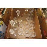 Box of glassware