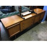 Teak sideboard, 183cm long