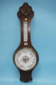 An oak barometer