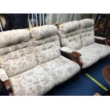 Two 2 seater settees