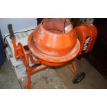 Wolf electric cement mixer