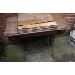 Treadle sewing machine