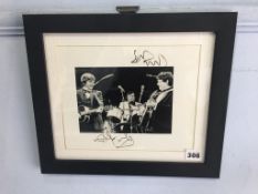Autographs, signed photograph by the Everly brothers