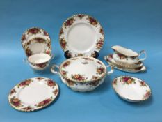 Quantity of Royal Albert Old Country Roses china