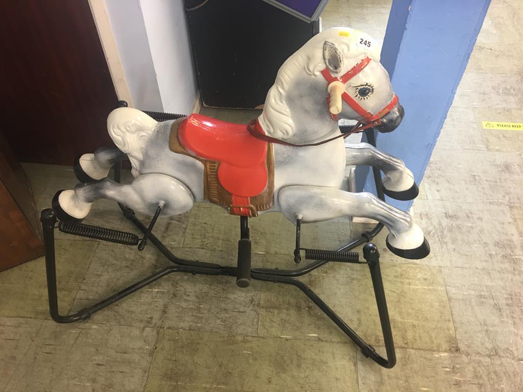 A Child's bouncy Horse