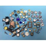 Quantity of watch parts etc.