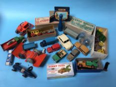 Assorted Die Cast toys and cars