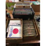 Various LPs and 45s including The Beatles, John Mayall etc.