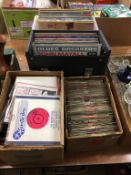Various LPs and 45s including The Beatles, John Mayall etc.