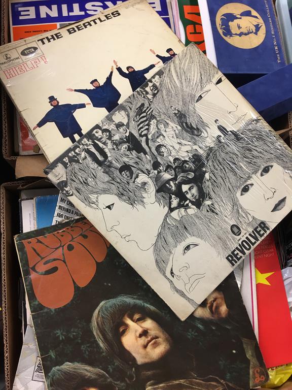 Various LPs and 45s to include The Beatles, Neil Diamond etc. - Image 3 of 3