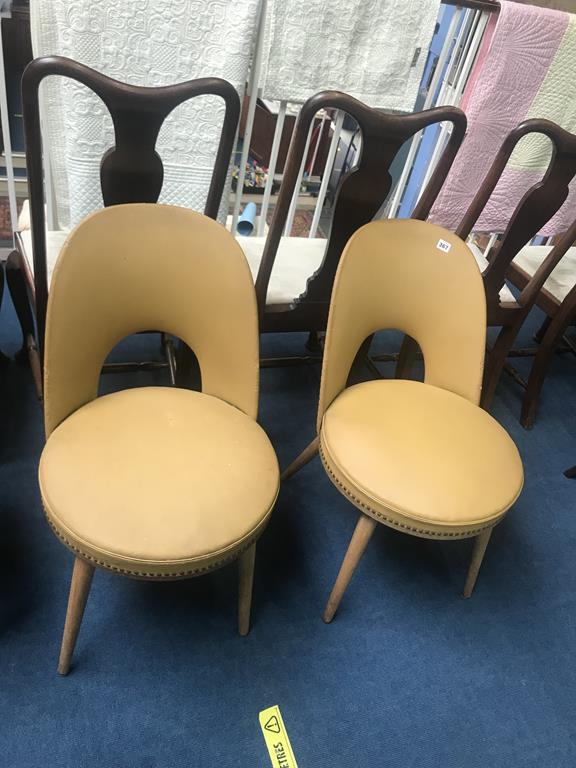 Two kitchen chairs