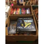 Collection of Terry Pratchett books and games