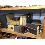 Various radios and assorted Hi Fi equipment