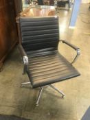 An Eames style office chair