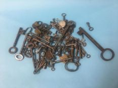 Collection of Antique keys