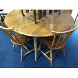 Teak nest of tables