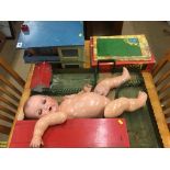 Boxed 'Escalado', doll etc.