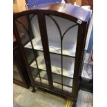 Mahogany china cabinet