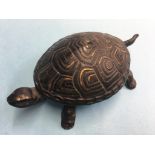 A desk or table bell in the form of a Tortoise