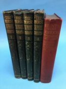 Four volumes 'The Horse and its treatment' and 'Hunts with Jorrocks'