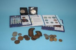 Collection of assorted coins