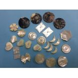 Vintage mother of pearl buttons