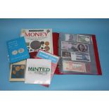 Assorted coins and banknotes