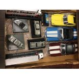 Tray containing Die Cast cars