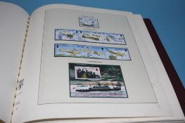 Stamp album and contents