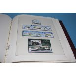 Stamp album and contents