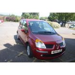 A Renault Modus Dynamique 16v 1400 petrol, 76, 110 miles. 54 reg