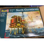 A collection of model kits including Revell, Italeri etc.