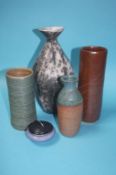 A quantity of Studio pottery