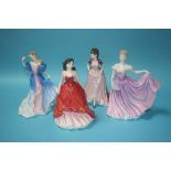 Three Royal Doulton figures 'Rachel', HN 3976, 'Hannah', HN 4052 and 'Special Occasion', HN 4100 and