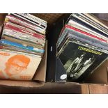 Assorted vinyl including T-Rex, Jimi Hendrix, The Beatles etc.