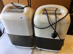 Two de-humidifiers