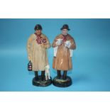 Two Royal Doulton figures; 'The Shepherd', HN 1975 and 'Lambing Time', HN 1890