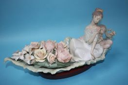 A Lladro group 'River of Dreams', with box