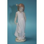 A Lladro figure 'Friend of the Butterflies', with box