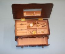 Jewellery box and contents