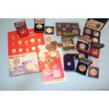 Collection of commemorative coins