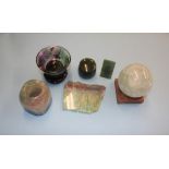 Collection of Jade and Quartz items