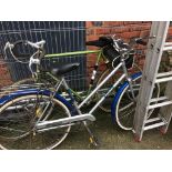 Two vintage bicycles