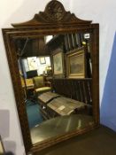 Old Charm oak mirror, 80 x 52cm