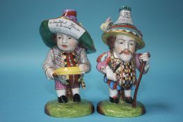 A pair of Samson porcelain Mansion House dwarves